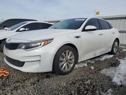 Salvage cars for sale from Copart Reno, NV: 2016 KIA Optima LX