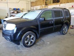 Salvage cars for sale at Ham Lake, MN auction: 2015 Honda Pilot SE