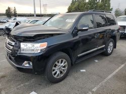 Toyota Land Cruiser vx-r salvage cars for sale: 2019 Toyota Land Cruiser VX-R