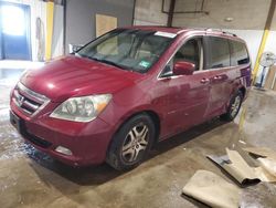 Salvage cars for sale at Glassboro, NJ auction: 2006 Honda Odyssey Touring