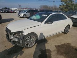 Salvage cars for sale at Lexington, KY auction: 2018 Mercedes-Benz C300