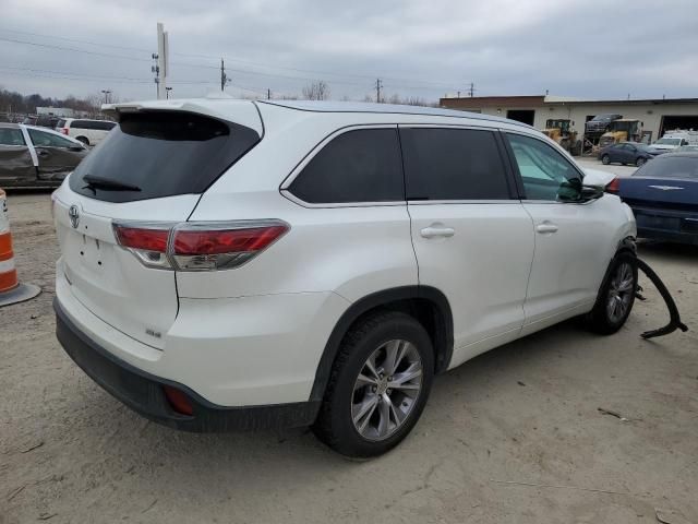 2015 Toyota Highlander XLE