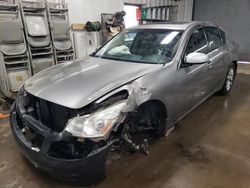 Salvage cars for sale at Elgin, IL auction: 2007 Infiniti G35