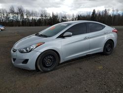 Salvage cars for sale at Bowmanville, ON auction: 2013 Hyundai Elantra GLS