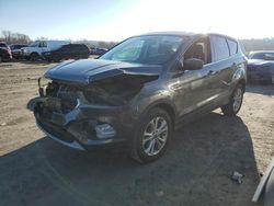 Salvage cars for sale at Cahokia Heights, IL auction: 2017 Ford Escape SE