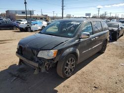 Salvage cars for sale from Copart Colorado Springs, CO: 2012 Chrysler Town & Country Touring L