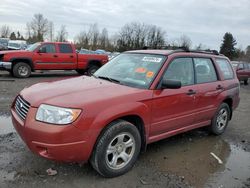 Subaru salvage cars for sale: 2006 Subaru Forester 2.5X