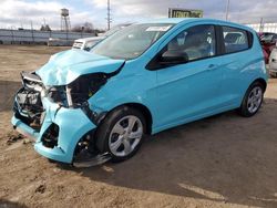 Salvage cars for sale at Chicago Heights, IL auction: 2021 Chevrolet Spark LS