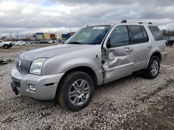 Mercury Mountainer salvage cars for sale: 2007 Mercury Mountaineer Premier