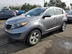 Salvage cars for sale at Denver, CO auction: 2011 KIA Sportage LX