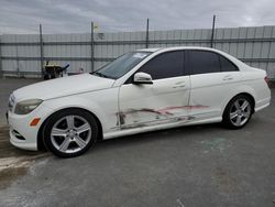 Mercedes-Benz C300 salvage cars for sale: 2011 Mercedes-Benz C300