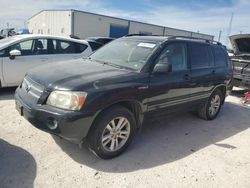 Salvage cars for sale from Copart Haslet, TX: 2007 Toyota Highlander Hybrid