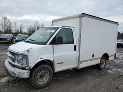 Salvage trucks for sale at Portland, OR auction: 1999 Chevrolet Express G3500