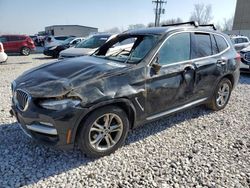 Salvage cars for sale at Wayland, MI auction: 2019 BMW X3 XDRIVE30I
