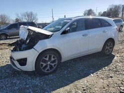 Salvage cars for sale from Copart Mebane, NC: 2016 KIA Sorento SX