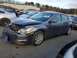 Salvage cars for sale at Exeter, RI auction: 2015 Nissan Altima 2.5