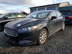 Salvage cars for sale at Eugene, OR auction: 2015 Ford Fusion S