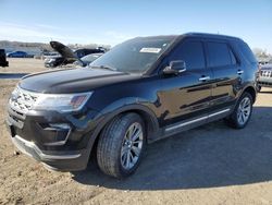 Salvage cars for sale at Kansas City, KS auction: 2019 Ford Explorer Limited