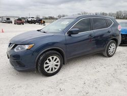 Salvage cars for sale at New Braunfels, TX auction: 2016 Nissan Rogue S