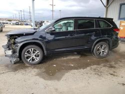 Toyota salvage cars for sale: 2017 Toyota Highlander LE