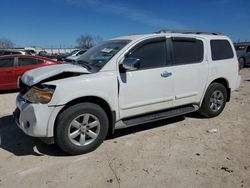Salvage cars for sale from Copart Haslet, TX: 2012 Nissan Armada SV