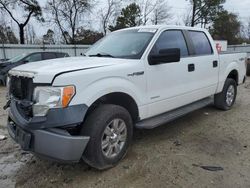 Salvage cars for sale at Hampton, VA auction: 2013 Ford F150 Supercrew