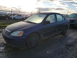 Honda Civic LX salvage cars for sale: 2003 Honda Civic LX