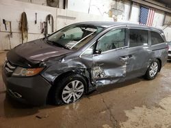 Salvage cars for sale at Casper, WY auction: 2016 Honda Odyssey SE