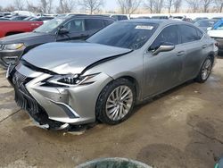 Salvage cars for sale at Bridgeton, MO auction: 2020 Lexus ES 350 Luxury