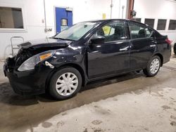 Salvage cars for sale at Ham Lake, MN auction: 2016 Nissan Versa S