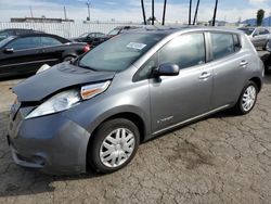 Nissan Leaf salvage cars for sale: 2015 Nissan Leaf S