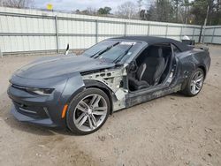 Chevrolet Camaro LT salvage cars for sale: 2017 Chevrolet Camaro LT