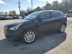 Salvage cars for sale from Copart Savannah, GA: 2018 Buick Envision Premium