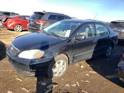 Toyota Corolla CE salvage cars for sale: 2005 Toyota Corolla CE