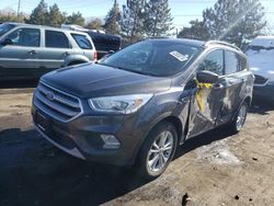 Salvage cars for sale from Copart Denver, CO: 2017 Ford Escape SE