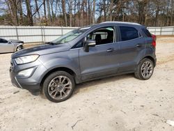 Salvage cars for sale from Copart Austell, GA: 2018 Ford Ecosport Titanium