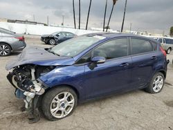 Ford Fiesta SE salvage cars for sale: 2016 Ford Fiesta SE