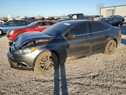 Salvage cars for sale at Kansas City, KS auction: 2018 Ford Fusion S