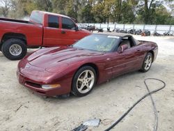 Salvage cars for sale from Copart Ocala, FL: 2003 Chevrolet Corvette