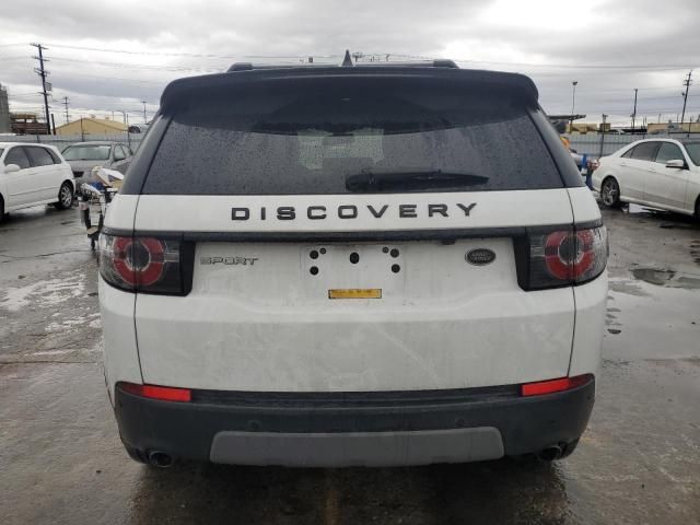 2018 Land Rover Discovery Sport SE