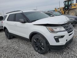 Ford salvage cars for sale: 2018 Ford Explorer XLT