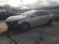 Salvage cars for sale at Rogersville, MO auction: 2017 Toyota Camry LE