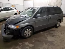 Salvage cars for sale from Copart Candia, NH: 2002 Honda Odyssey EX