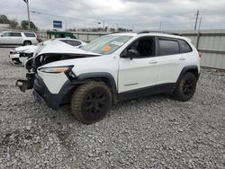 Jeep Cherokee salvage cars for sale: 2015 Jeep Cherokee Trailhawk