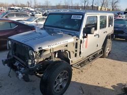 Salvage cars for sale from Copart Bridgeton, MO: 2014 Jeep Wrangler Unlimited Rubicon