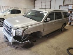 Salvage cars for sale at Abilene, TX auction: 2016 GMC Yukon XL C1500 SLE