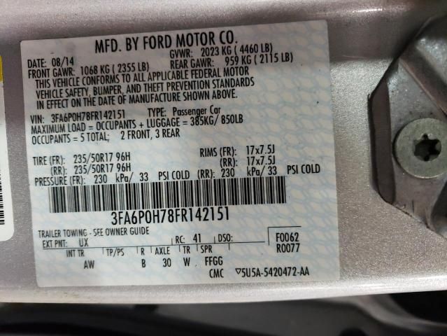 2015 Ford Fusion SE