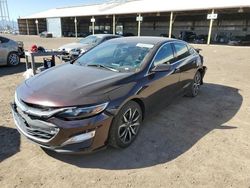 Salvage cars for sale from Copart Phoenix, AZ: 2020 Chevrolet Malibu RS