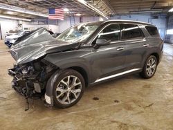 Salvage cars for sale at Wheeling, IL auction: 2021 Hyundai Palisade SEL