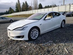 Salvage cars for sale from Copart Graham, WA: 2017 Tesla Model S